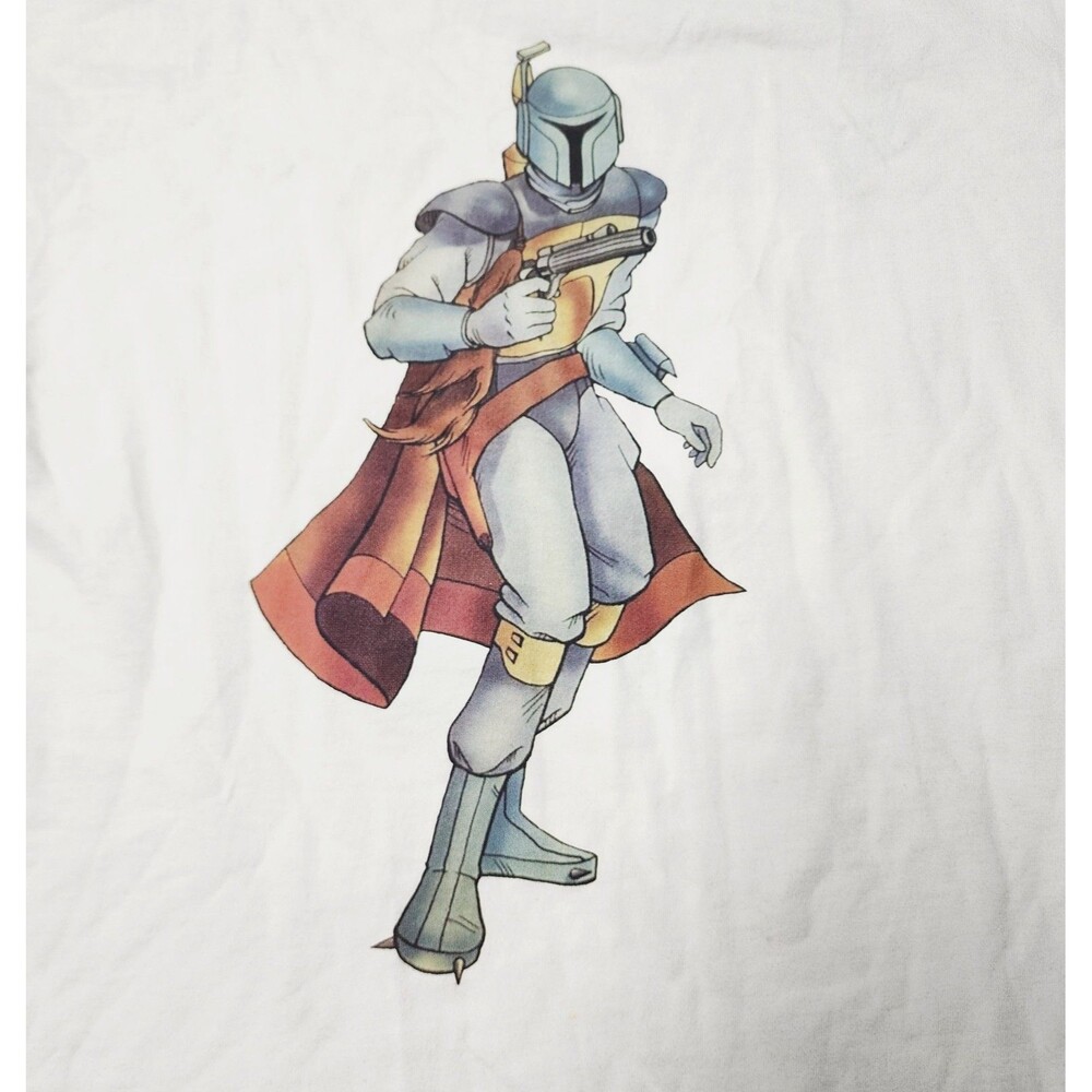 Uniqlo Star Wars Master of Graphics T-Shirt XL Jun Takahashi Boba Fett Droids - Picture 7 of 9